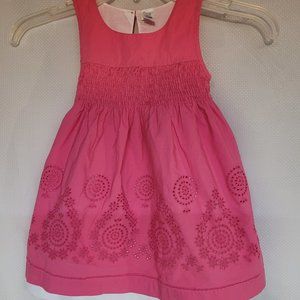 babyGap 18-24 Month Hot Pink Smocked
